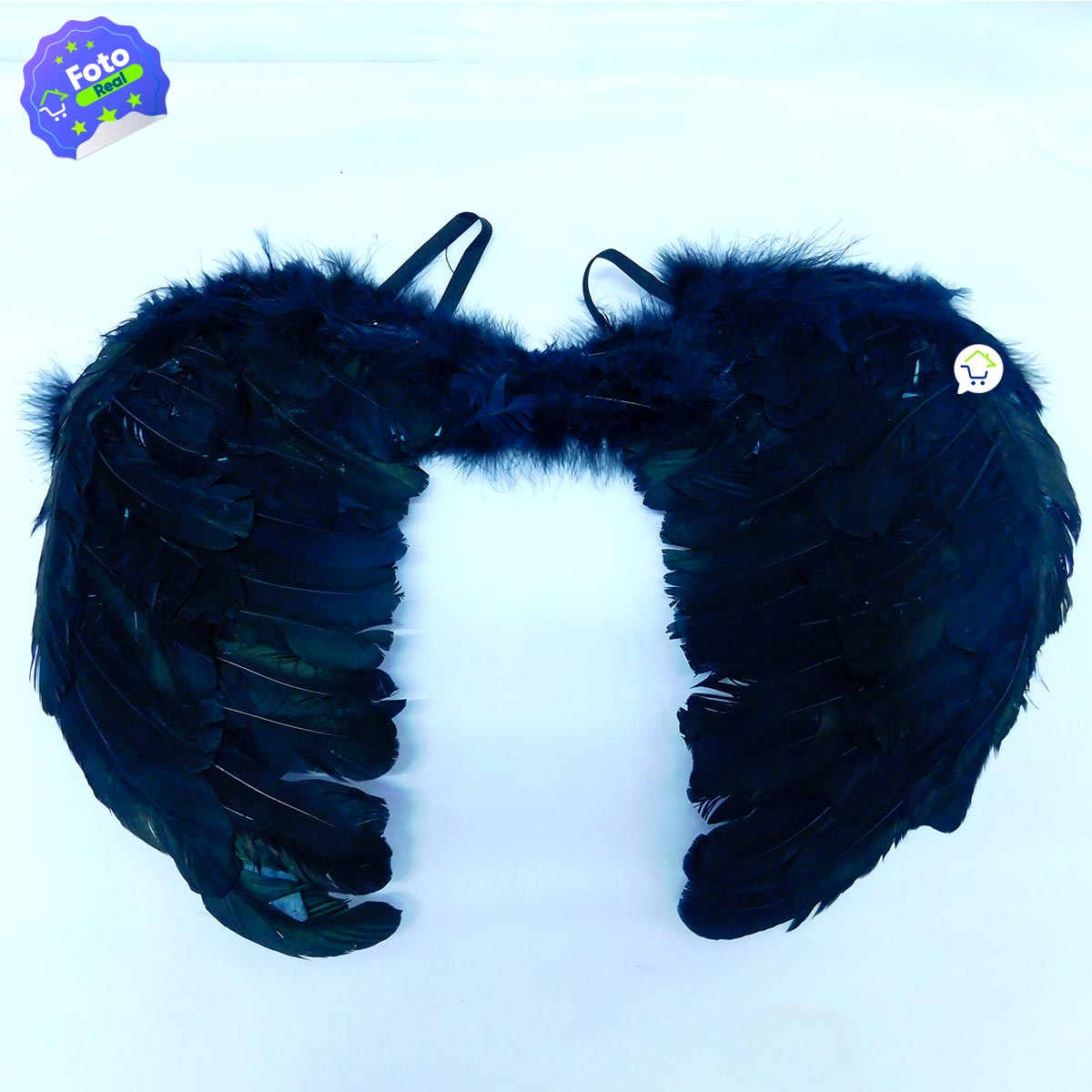 Miniatura 4 de Alas Angel Medianas Negras AF-482